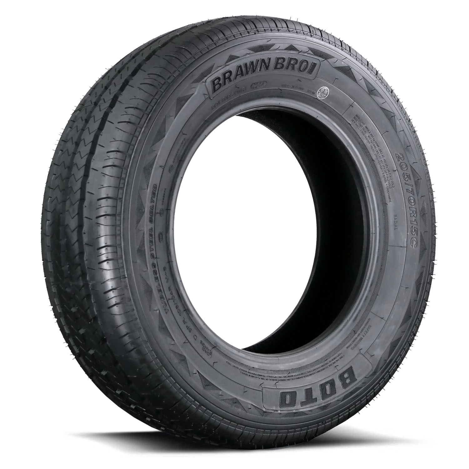 Llantas 185/75 R16  BRAWN BR01 BOTO Origen china