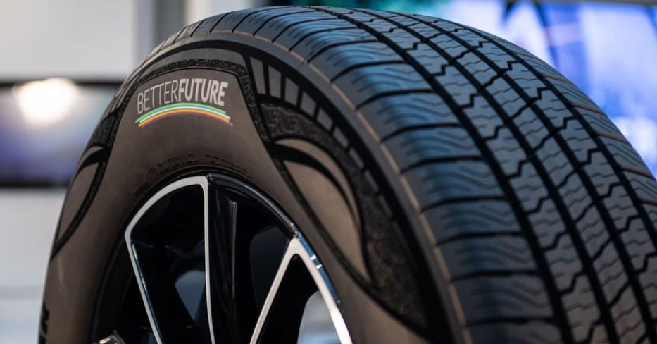 Goodyear presenta en un prototipo de neumático ecológico